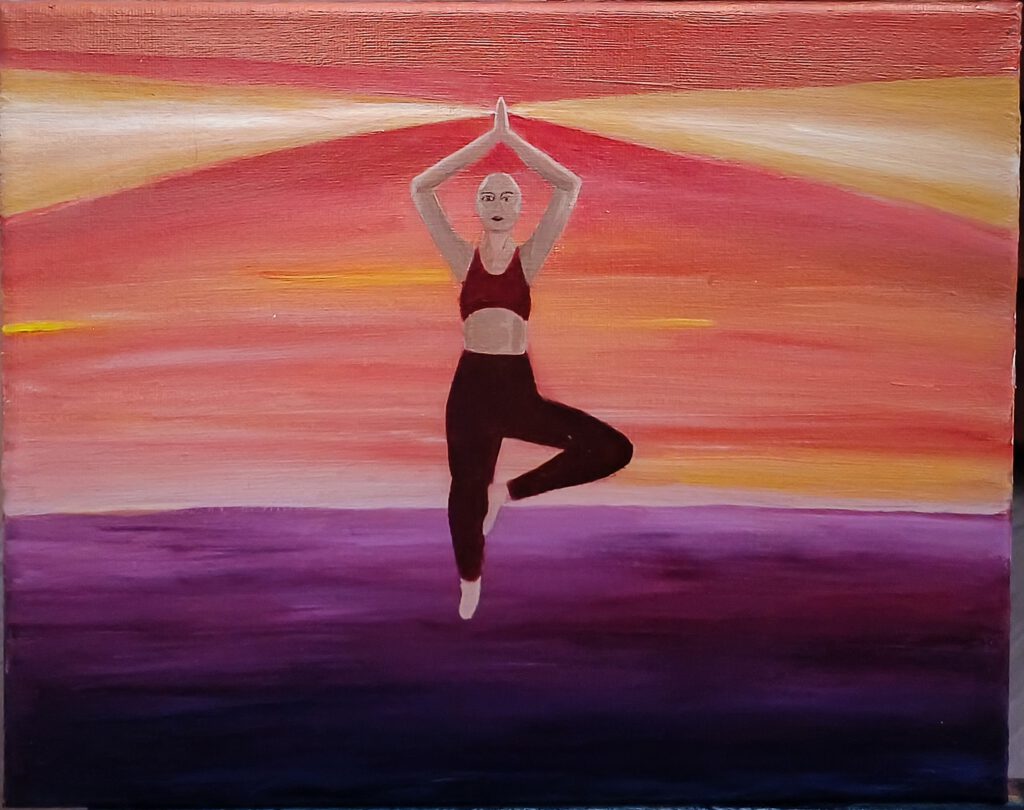 Painting "Love is a lighthouse"